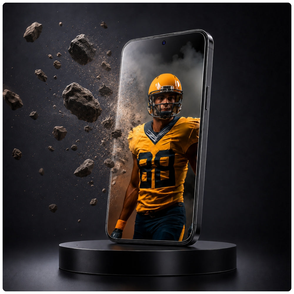 Displayschutzglas YAXO Rock Armor Glass für iPhone 17 Pro (3/10)