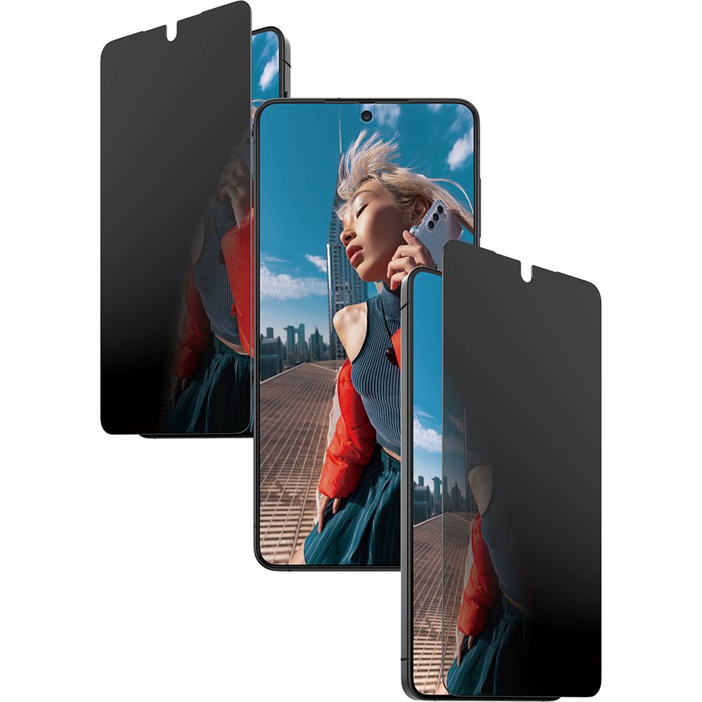 Sichtschutzglas mit Applikator für Galaxy S26 Plus, PanzerGlass 2-Way Privacy Ultra-Wide Fit FastFit