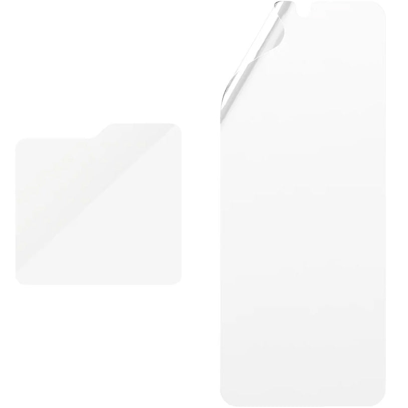 PanzerGlass Ultra-Wide Fit TPU Folie + Classic Fit Glass gehärtetes Glas Set für Galaxy Z Flip7 FE / Z Flip6