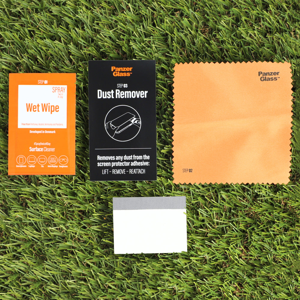 PanzerGlass Ultra-Wide Fit TPU Folie + Classic Fit Glass gehärtetes Glas Set für Galaxy Z Flip7 FE / Z Flip6