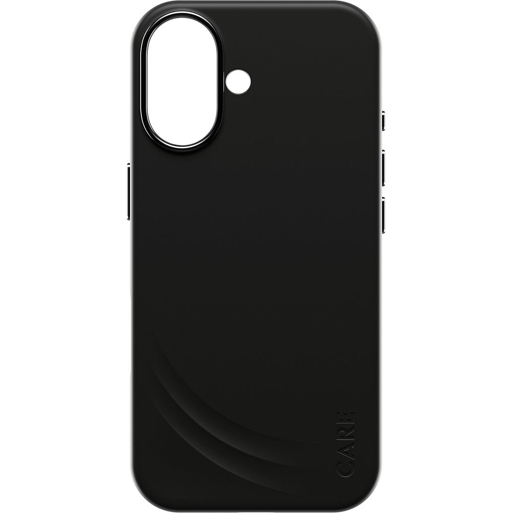 Handyhülle für iPhone 17, CARE by PanzerGlass Fashion Case Flow, Schwarz