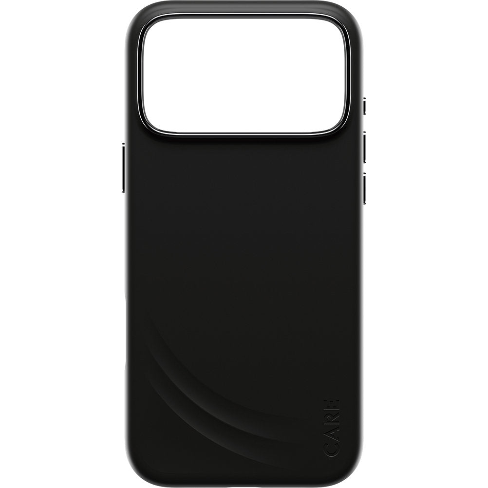Handyhülle für iPhone 17 Pro Max, CARE by PanzerGlass Fashion Case Flow, Schwarz