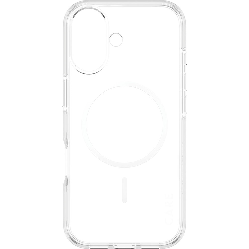 Handyhülle für iPhone 17, CARE by PanzerGlass Flagship Urban Explorer mit MagSafe, Transparent und Weiß