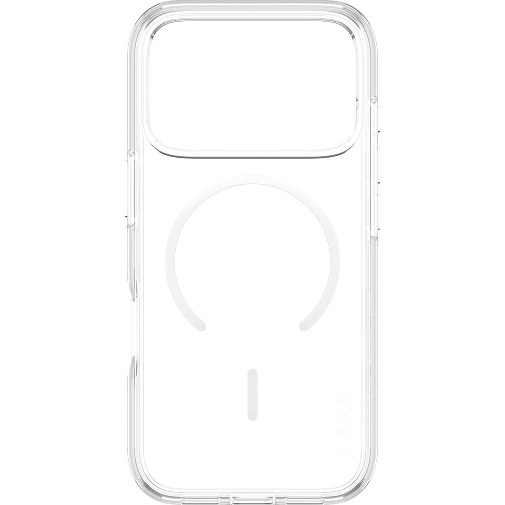 Handyhülle für iPhone 17 Pro, CARE by PanzerGlass Flagship Urban Explorer mit MagSafe, Transparent und Weiß