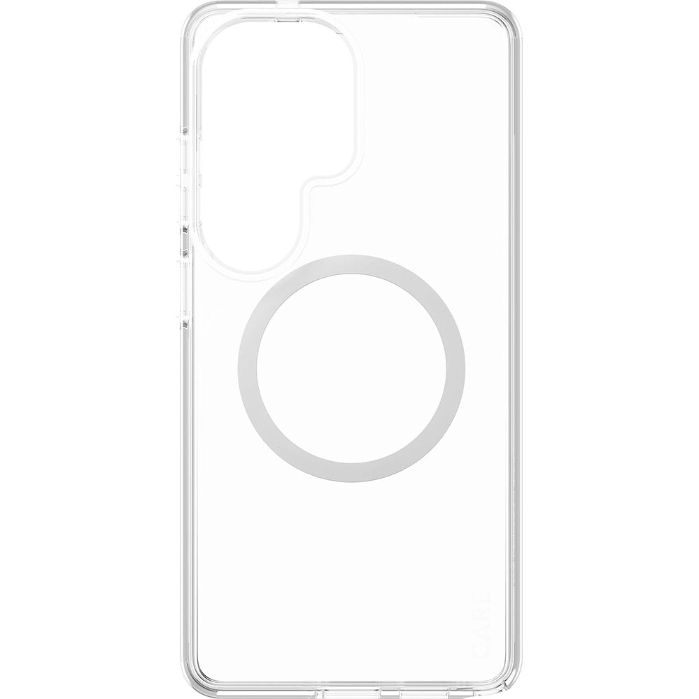 Handyhülle für Galaxy S26 Plus, CARE by PanzerGlass Urban Explorer Case mit MagSafe, Transparent und Weiß