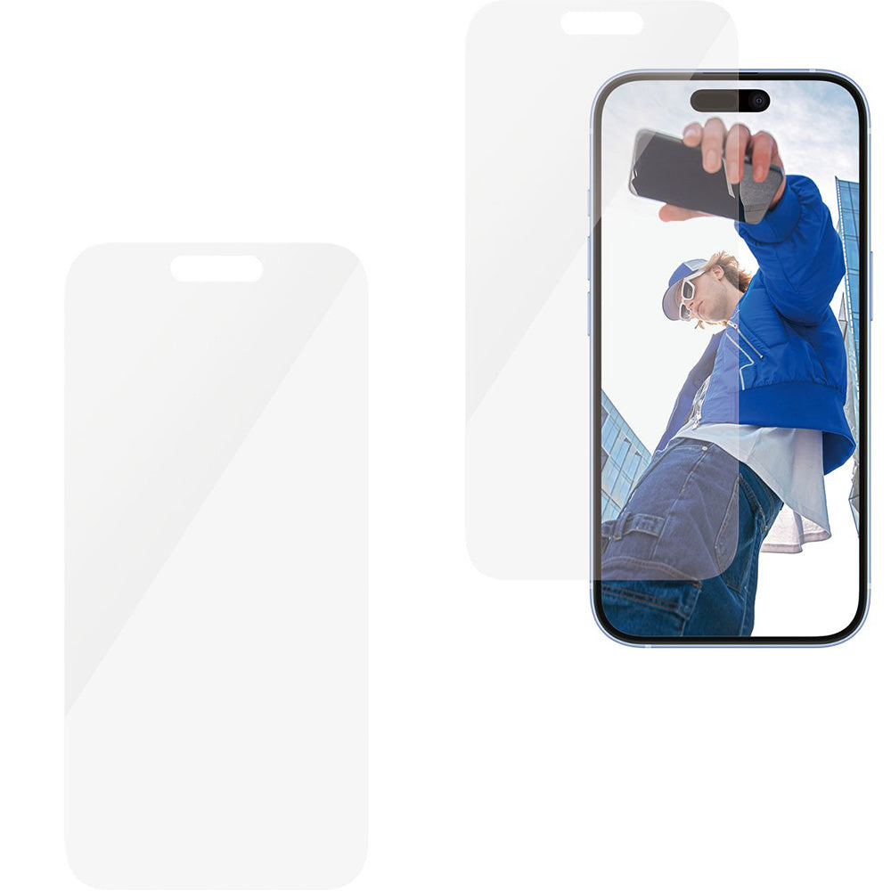 Gehärtetes Glas für iPhone 16 / iPhone 15, PanzerGlass Classic Fit EasyAligner