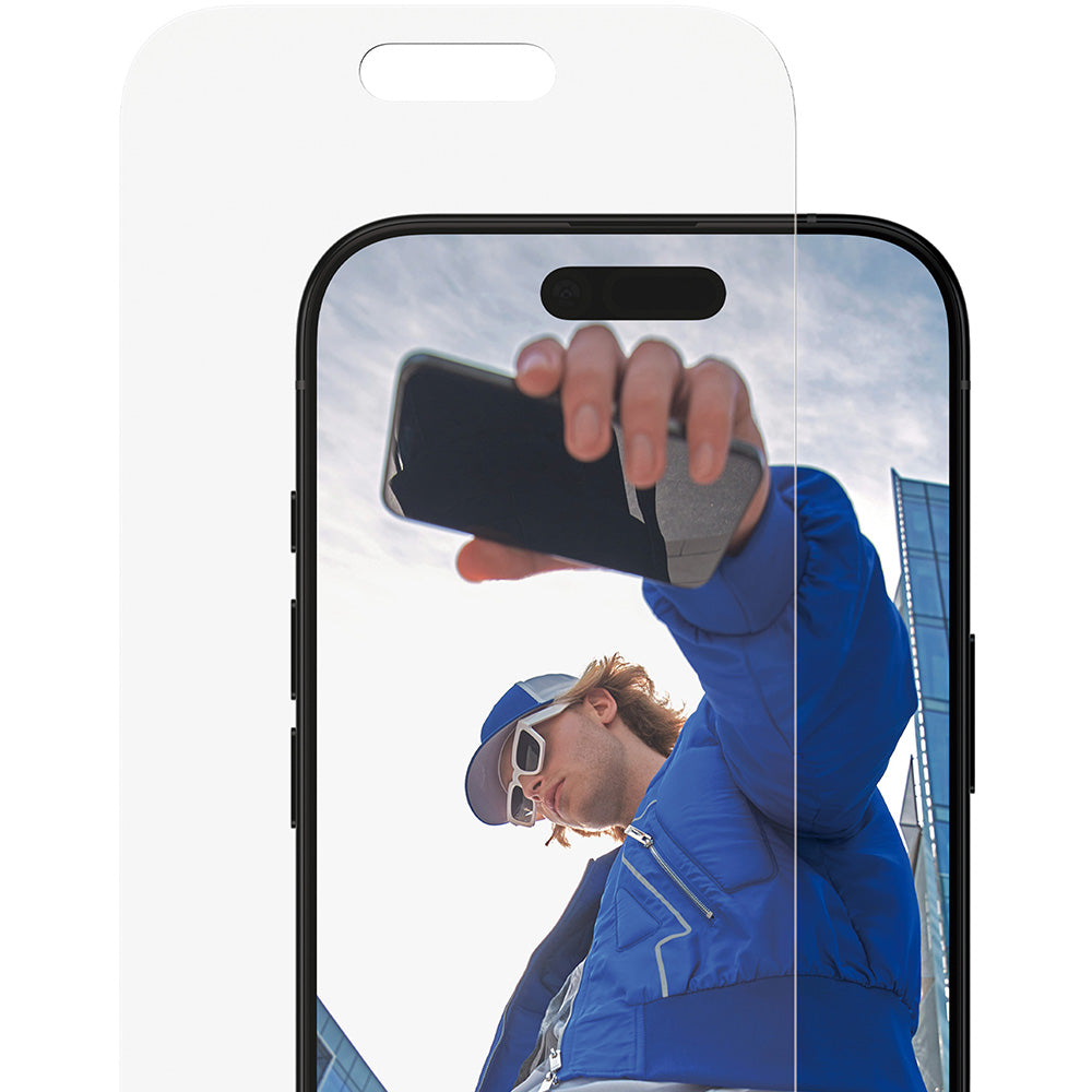 Gehärtetes Glas mit Applikator für iPhone Air, PanzerGlass Classic Fit EasyAligner