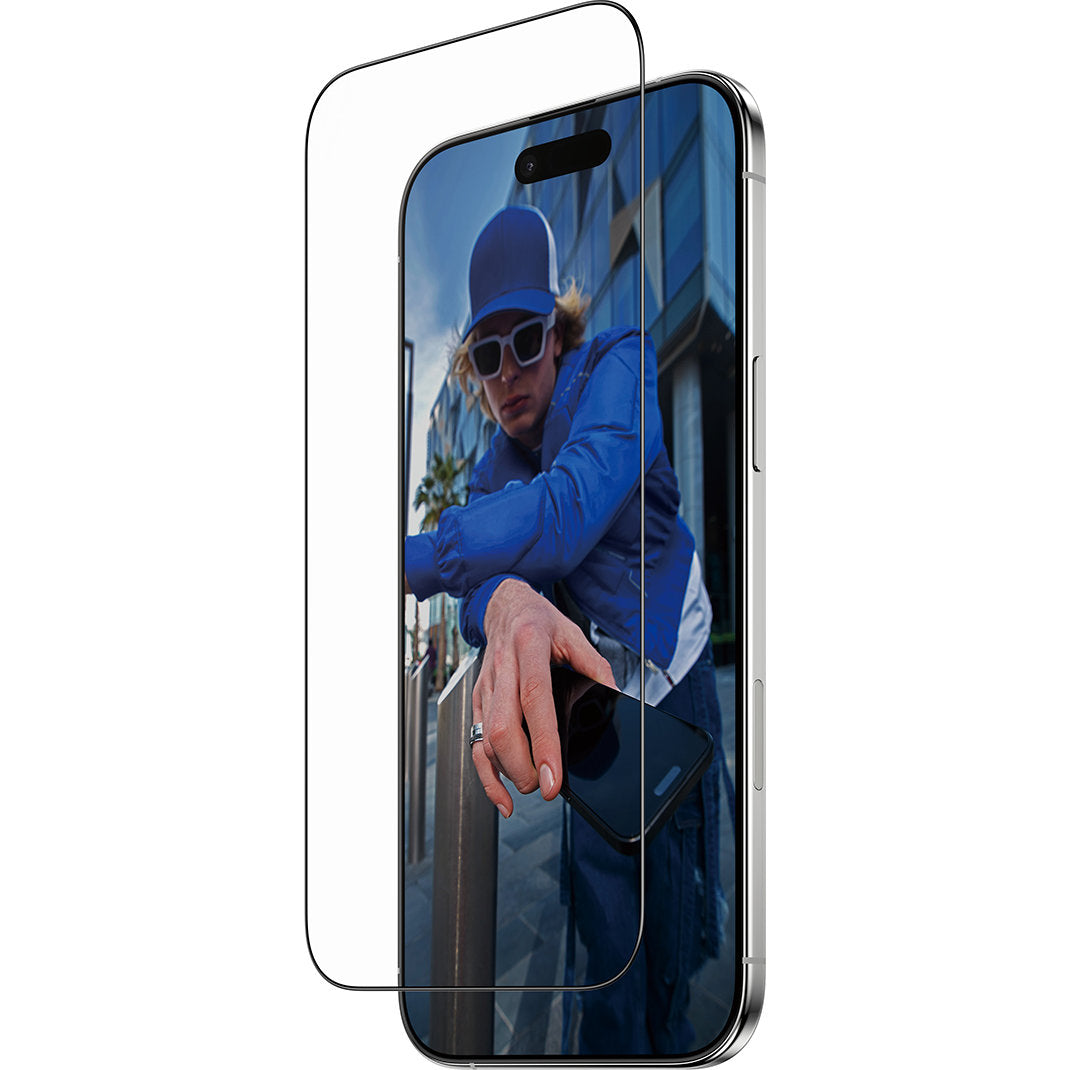 Gehärtetes Glas mit Applikator für die Schutzhülle für iPhone Air, PanzerGlass Clear Ultra-Wide Fastfit