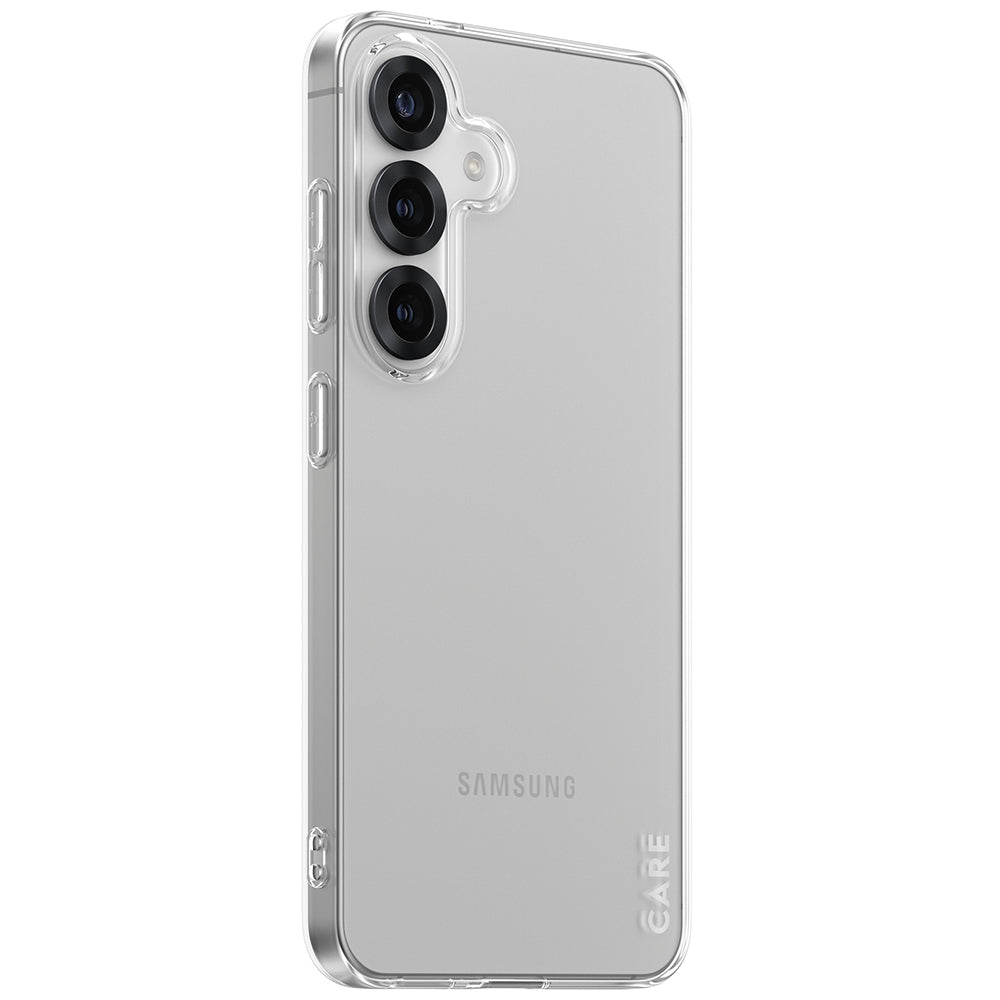 Handyhülle für Galaxy S25, CARE by PanzerGlass Fashion X-Ray, Transparent
