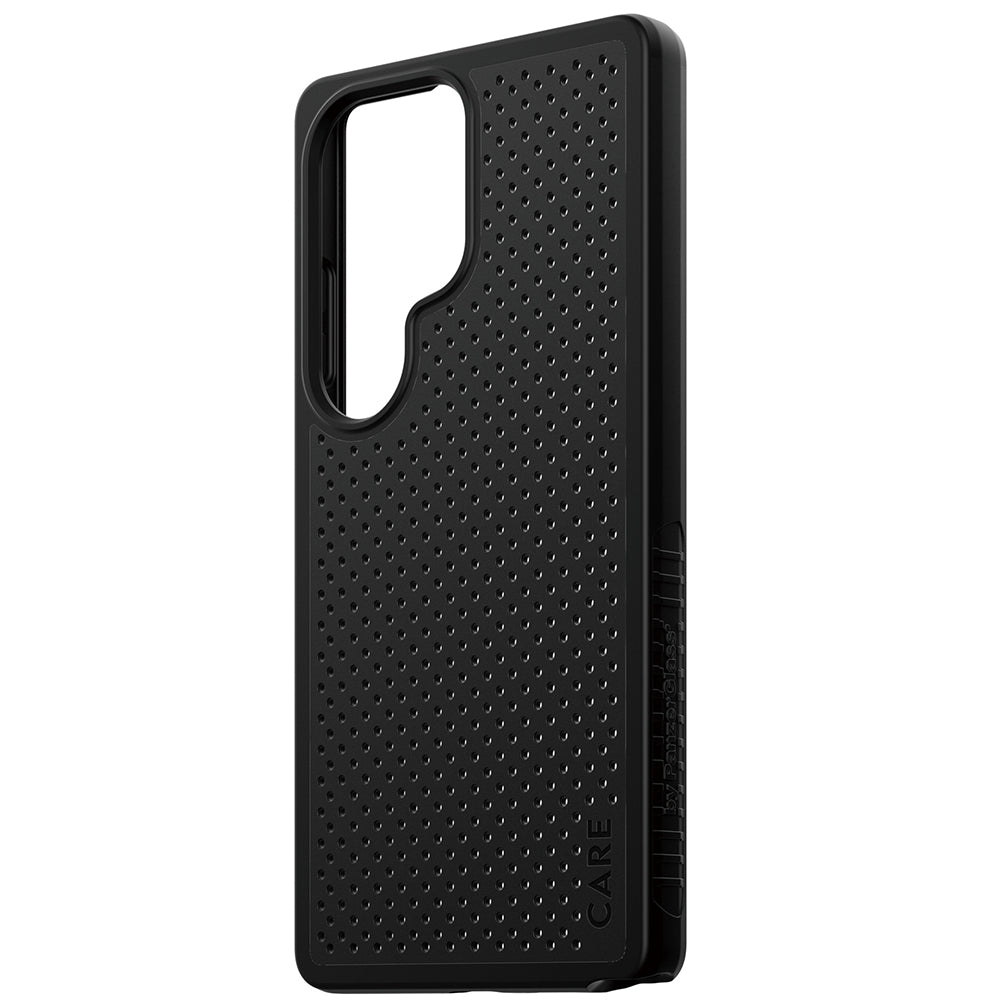 Handyhülle für Galaxy S25 Ultra, CARE by PanzerGlass Feature, Schwarz