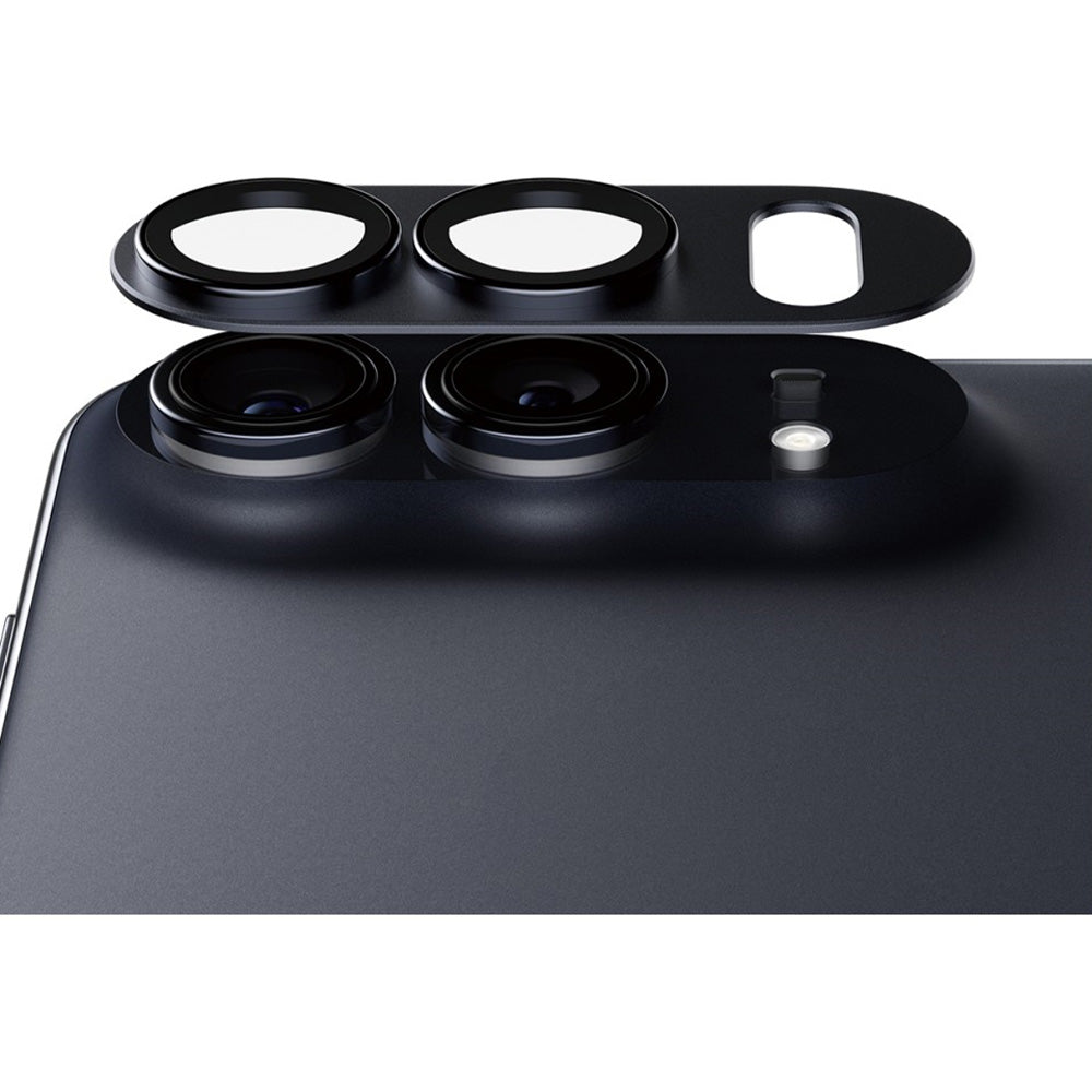 Schutzglas für die Kamera PanzerGlass Fender Camera Protector für iPhone Duo, Dunkelblau (3/6)
