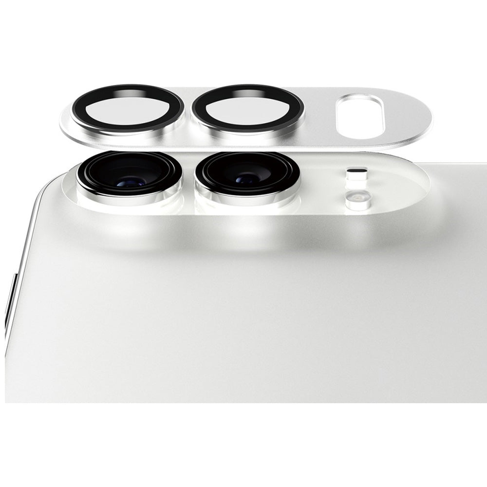 Schutzglas für die Kamera PanzerGlass Fender Camera Protector für iPhone Duo, Silbern (3/6)