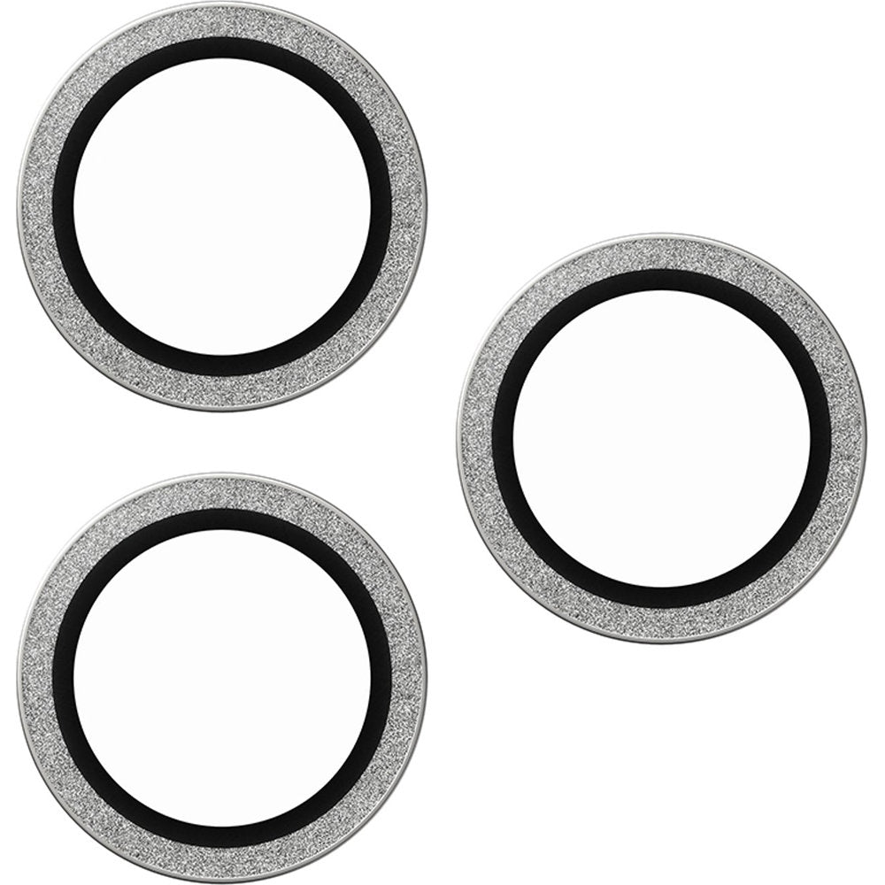 Gehärtetes Glas mit Applikator für iPhone 18 Pro Max / 18 Pro, PanzerGlass Hoops Camera, Silver (4/6)