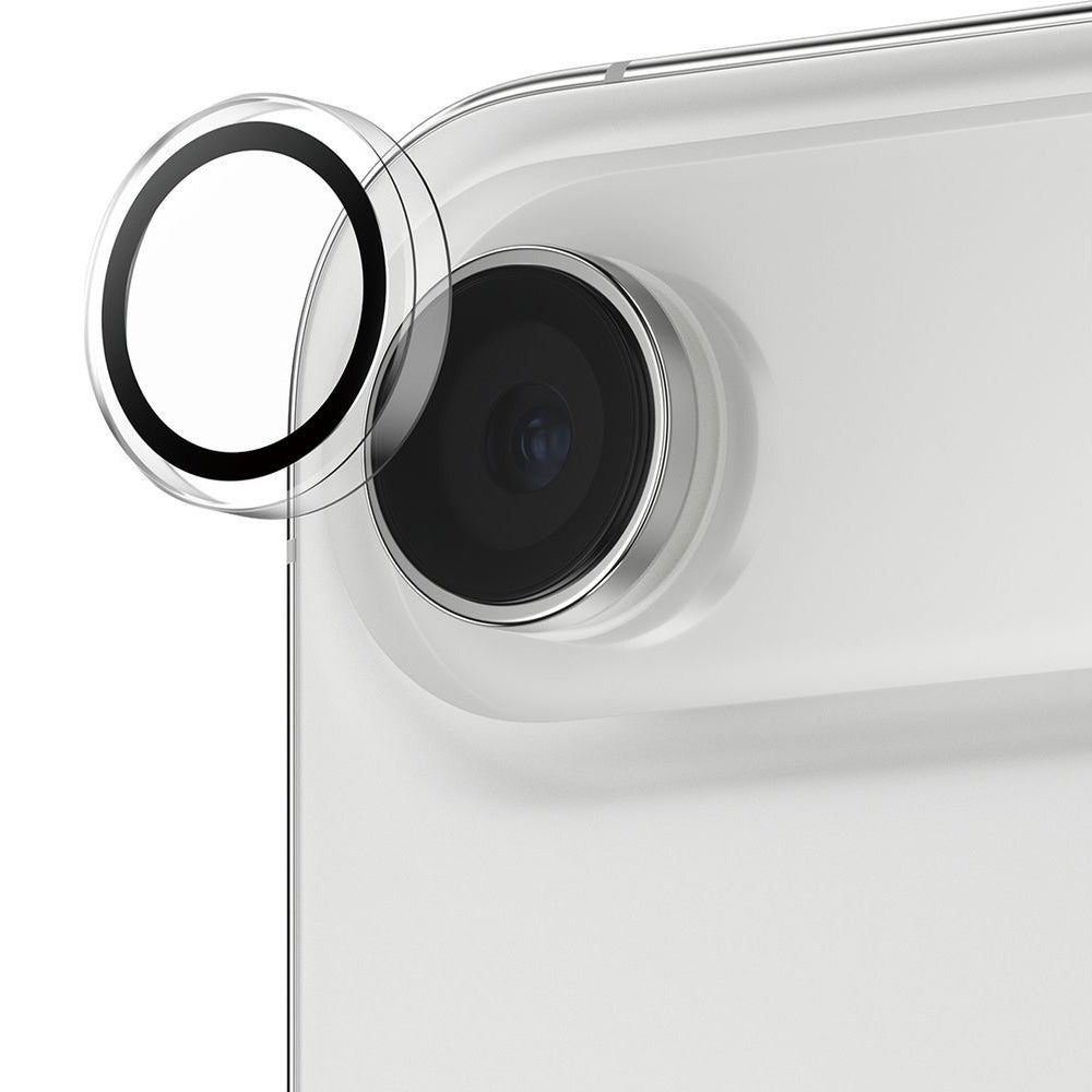 Gehärtetes Glas mit Applikator für iPhone Air, PanzerGlass Hoops Camera, Transparent