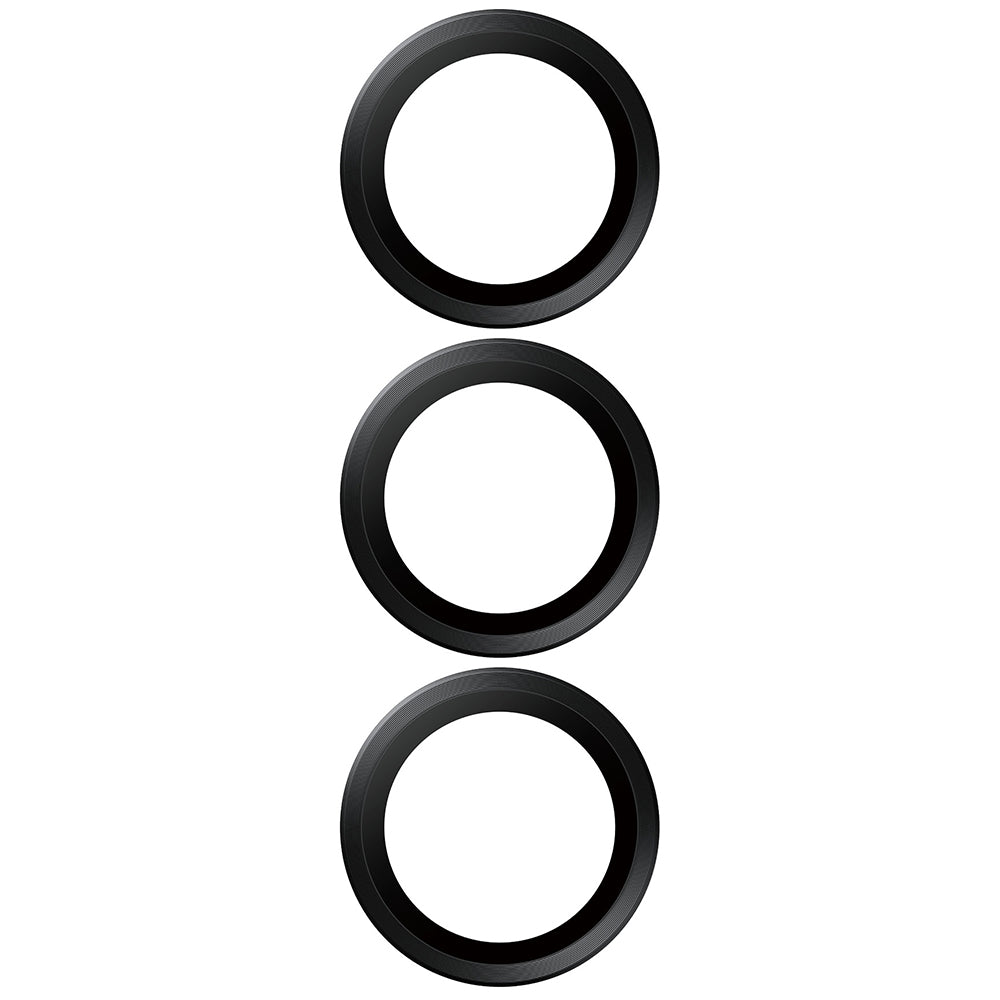 Gehärtetes Glas für Galaxy S25 Plus, PanzerGlass Hoops Camera, Schwarz