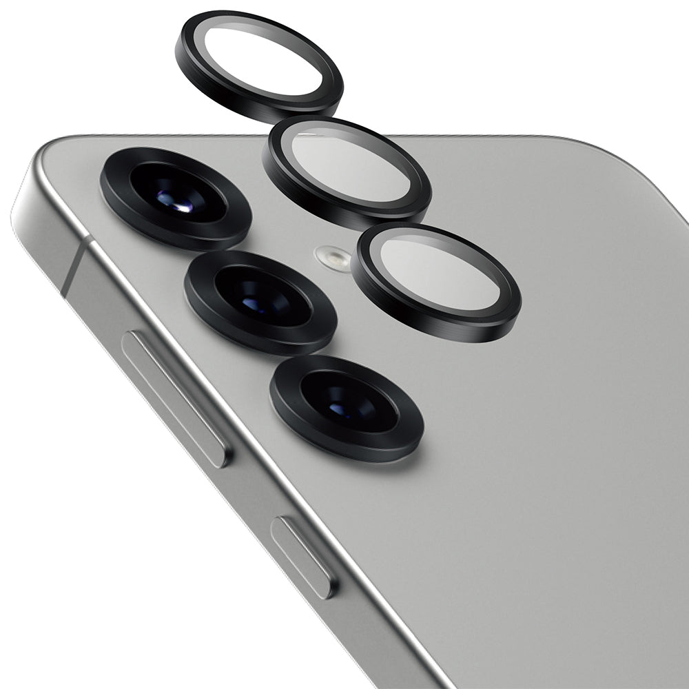 Gehärtetes Glas für Galaxy S25 Plus, PanzerGlass Hoops Camera, Grau
