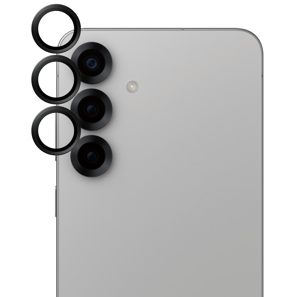 Gehärtetes Glas für Galaxy S25 Plus, PanzerGlass Hoops Camera, Grau