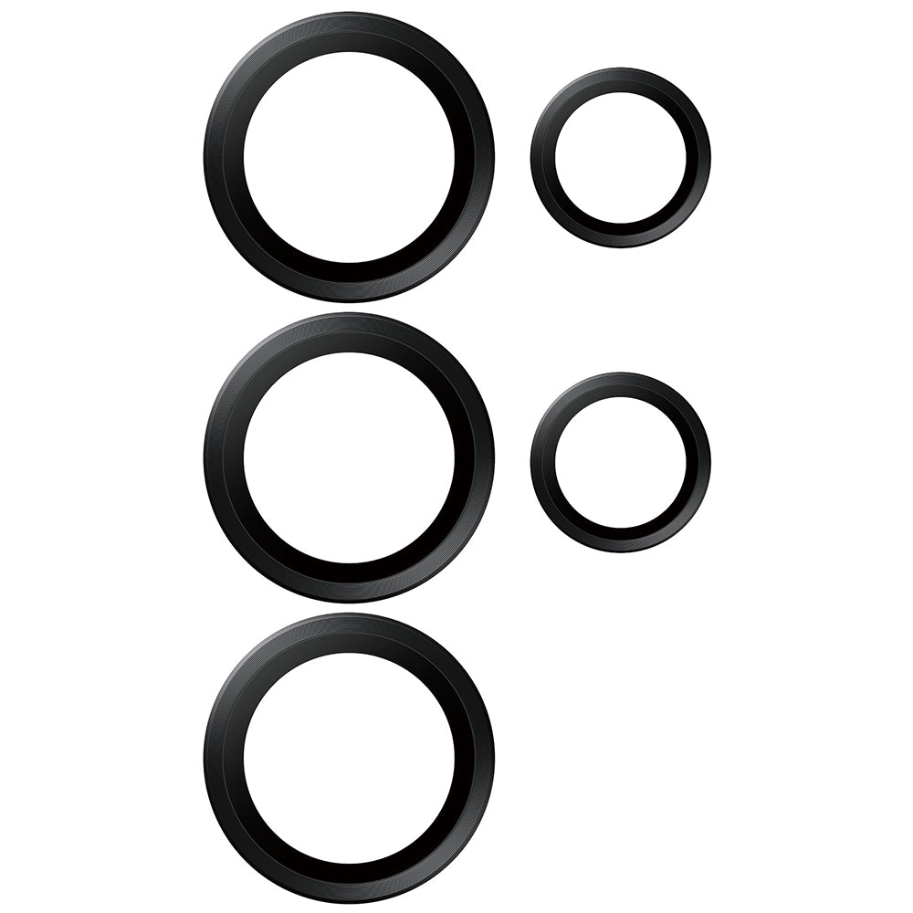 Gehärtetes Glas für Galaxy S25 Ultra, PanzerGlass Hoops Camera, Schwarz