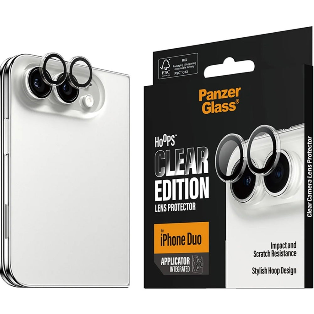 Schutzglas für die Kamera für iPhone Duo, PanzerGlass Hoops Camera, Transparent (5/6)