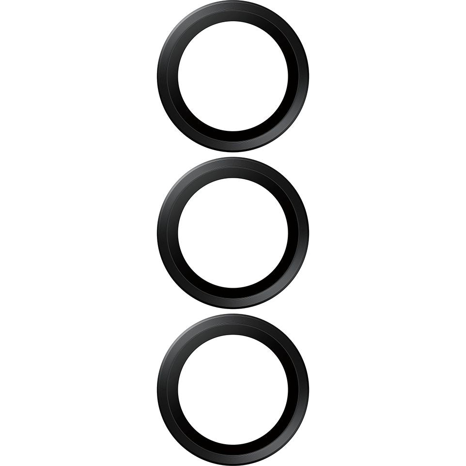 Gehärtetes Glas mit Applikator für Galaxy S26 Plus / S26, PanzerGlass Hoops Camera, Transparent-Schwarz