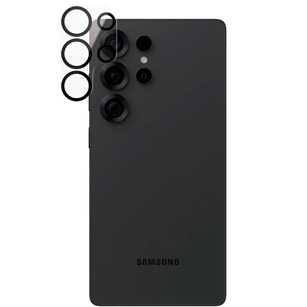 Gehärtetes Glas für Galaxy S25 Ultra, PanzerGlass PicturePerfect Camera Lens Protector, Schwarz