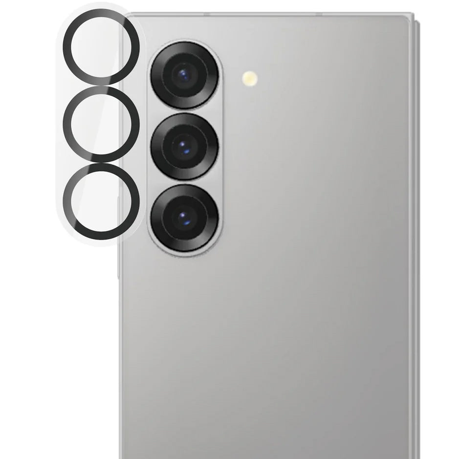 Gehärtetes Glas für Galaxy Z Fold7, PanzerGlass PicturePerfect Camera Lens Protector, Transparent mit schwarzen Rahmen