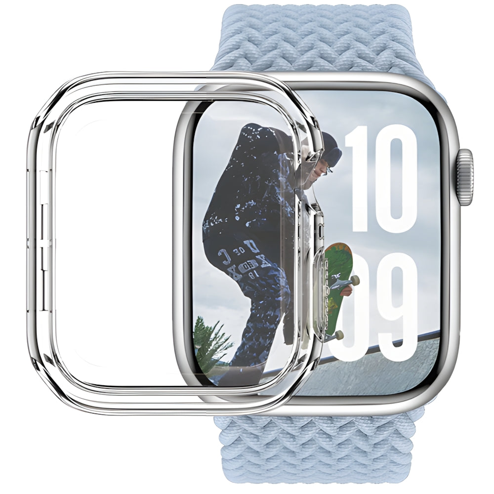 Hülle für Apple Watch 11 / 10 (42 mm), SAFE by PanzerGlass TPU Case, Transparent