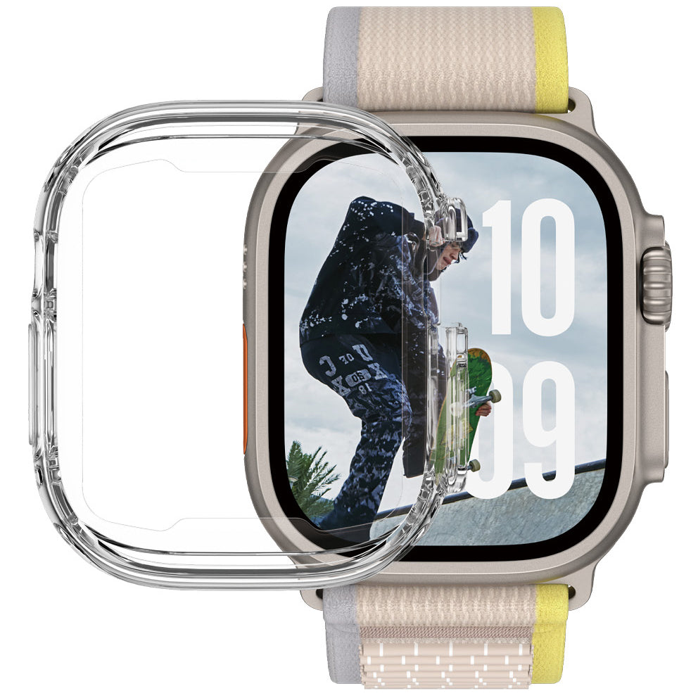 Hülle für Apple Watch Ultra 4/3/2/1 49 mm, SAFE by PanzerGlass TPU Case, Transparent