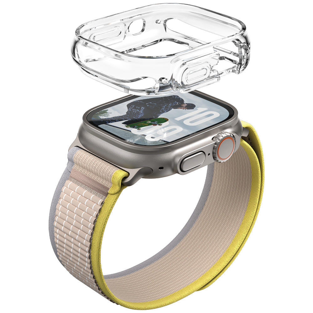 Hülle für Apple Watch Ultra 4/3/2/1 49 mm, SAFE by PanzerGlass TPU Case, Transparent