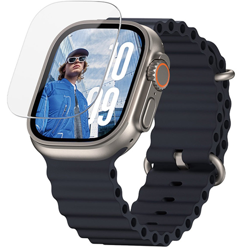 Gehärtetes Glas für Apple Watch Ultra 4/3/2/1 49 mm, PanzerGlass Ultra-Wide Fit