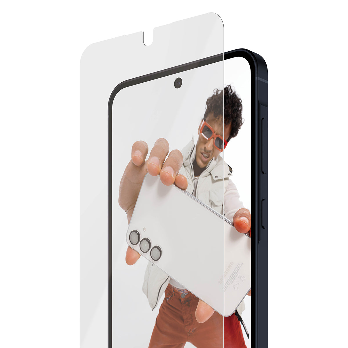 Gehärtetes Glas für Galaxy A57 5G, SAFE by PanzerGlass Ultra-Wide Fit