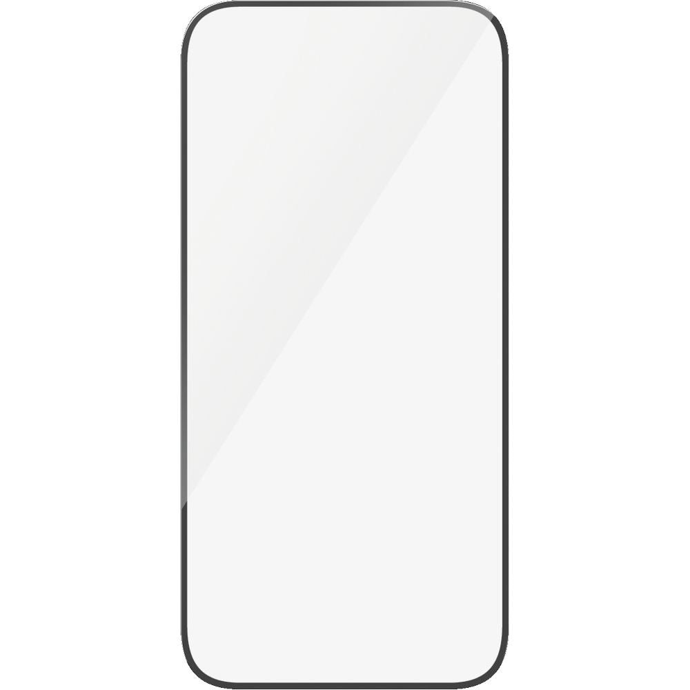 Gehärtetes Glas für das gesamte Display für iPhone 16 / iPhone 15, PanzerGlass Ultra-Wide Fit + EasyAligner