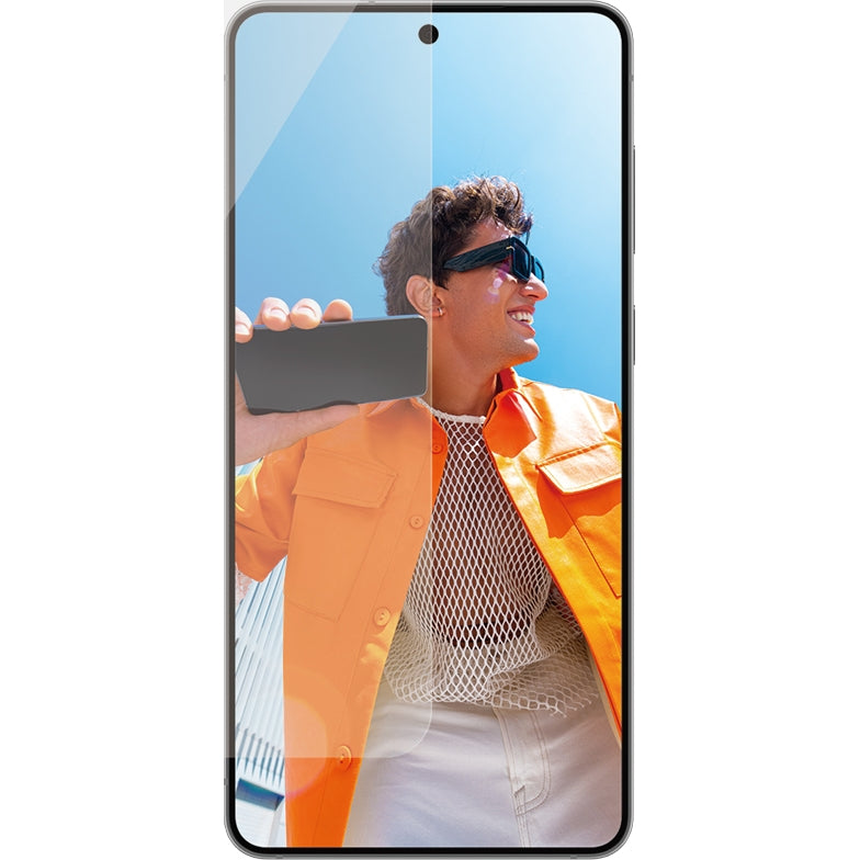 Gehärtetes Glas mit Applikator für Galaxy S25 Edge, PanzerGlass Ultra-Wide Fit EasyAligner, Transparent