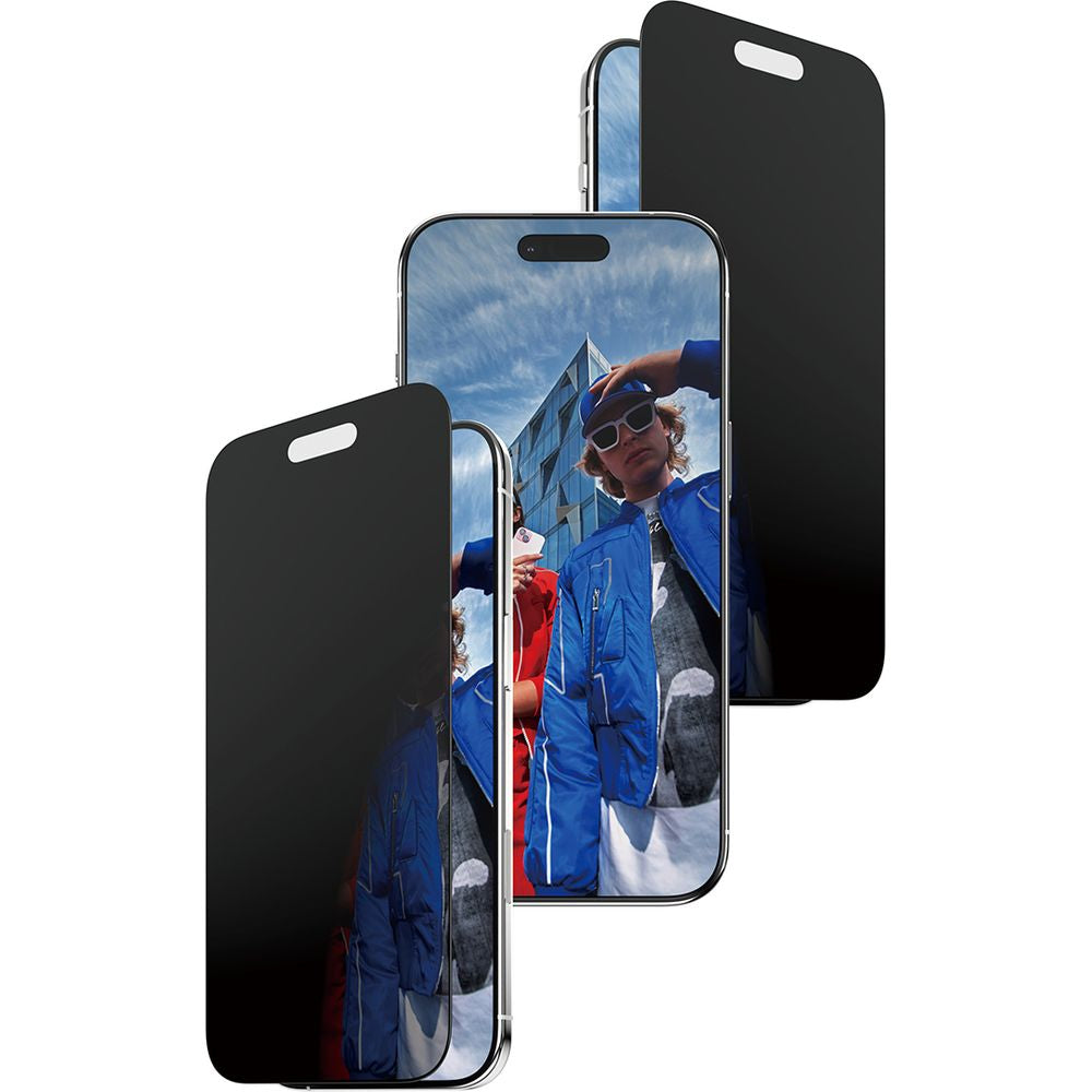 Sichtschutzglas mit Applikator für iPhone Air, PanzerGlass 2-way Privacy Ultra-Wide Fit Fastfit