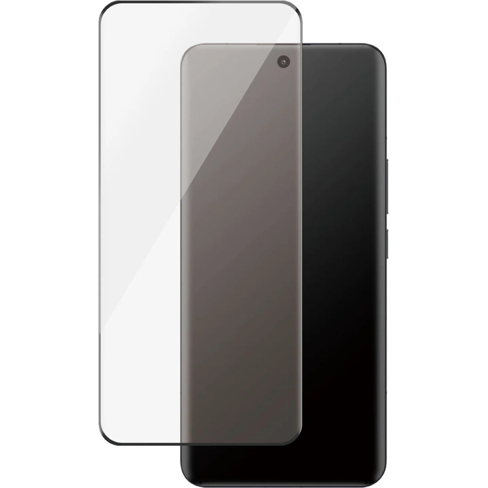 Hartglas für Xiaomi Redmi Note 15 5G / 4G, PanzerGlass Ultra-Wide Fit, schwarzem Rahmen