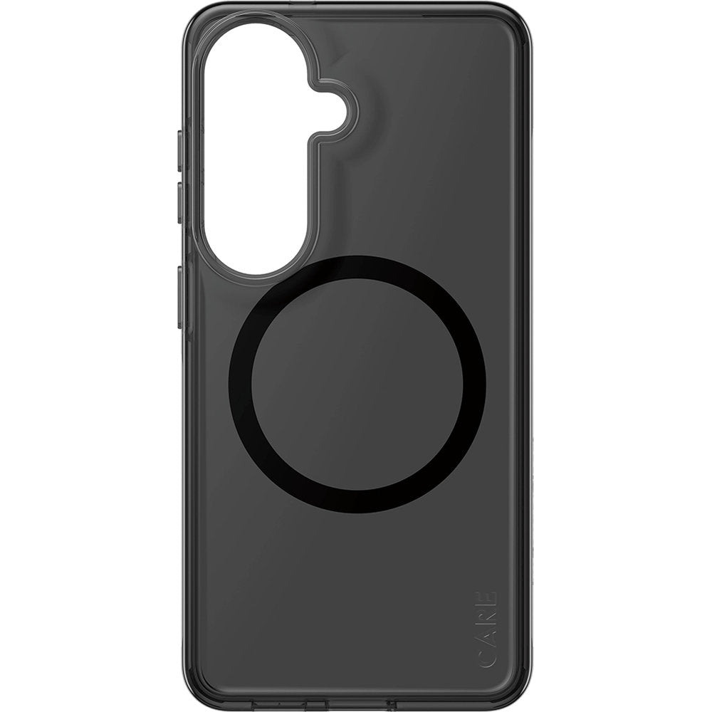 Handyhülle für Galaxy S26, CARE by PanzerGlass Smokey Case mit MagSafe, Rauchfarben