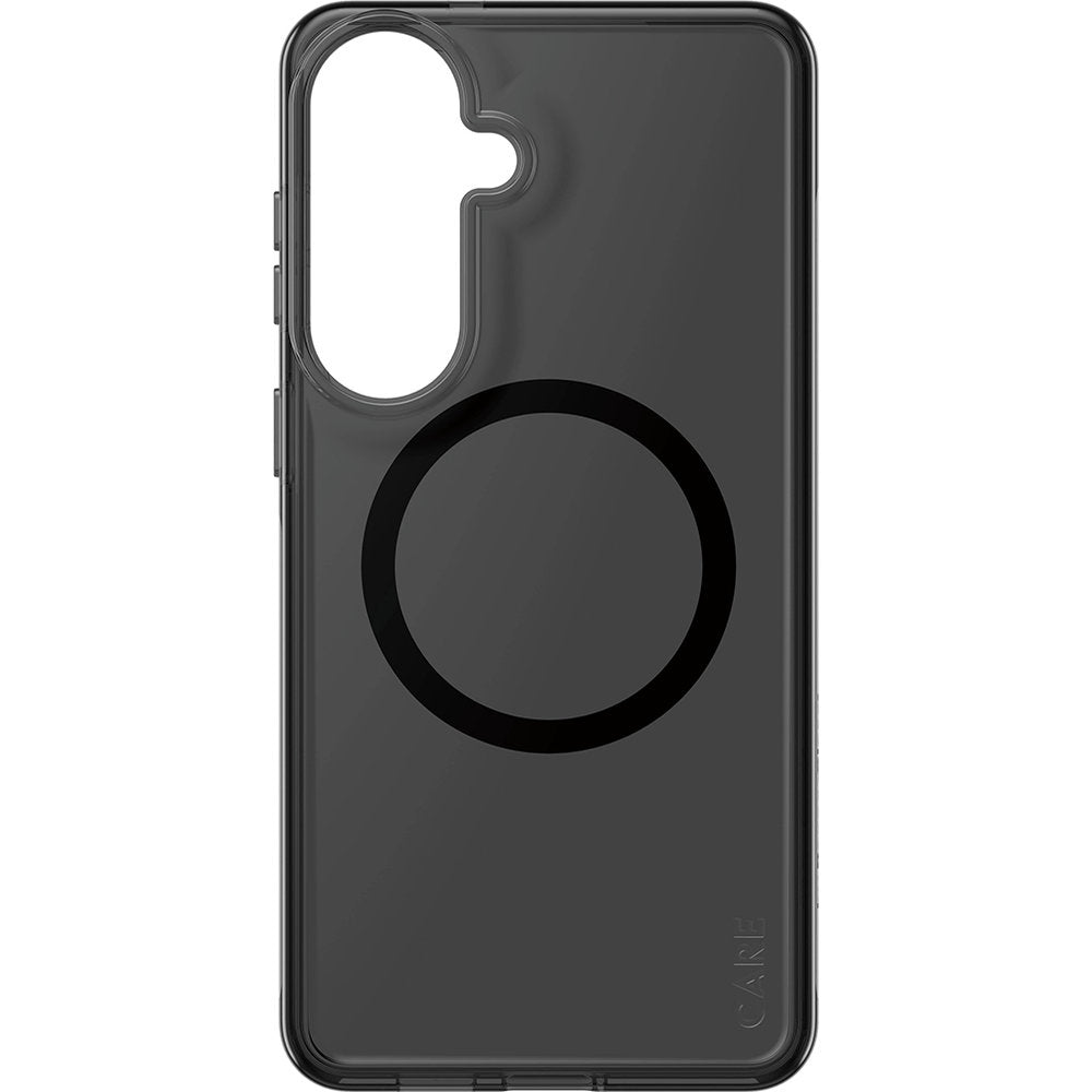 Handyhülle für Galaxy S26 Plus, CARE by PanzerGlass Smokey Case mit MagSafe, Rauchfarben