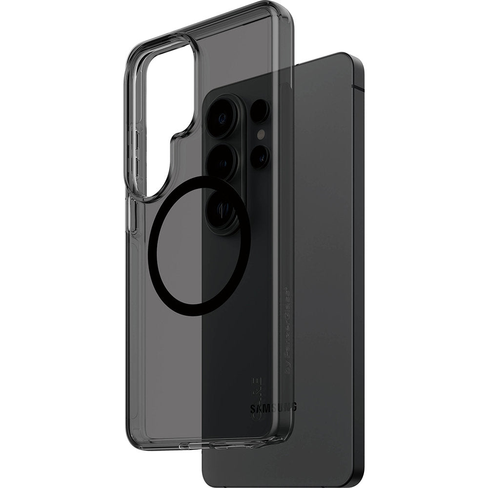 Handyhülle für Galaxy S26 Ultra, CARE by PanzerGlass Smokey Case mit MagSafe, Rauchfarben