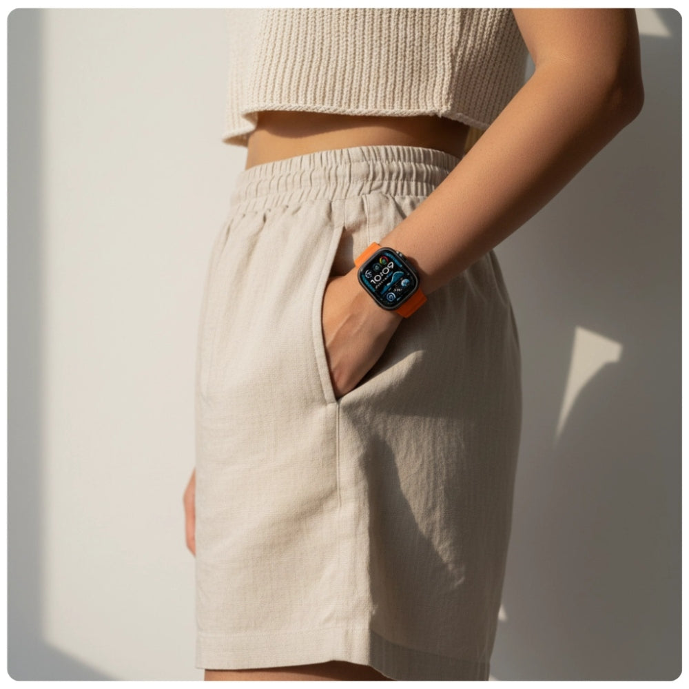 Armband YAXO Rugged Evo Sport Band für Apple Watch 44/45/46/49 mm, orange (3/9)