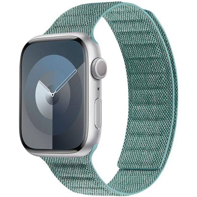 Armband Crong Melange für Apple Watch 42/44/45/49, Türkisfarben