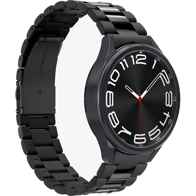 Armband für Galaxy Watch 6 Classic 47mm, Spigen Modern Fit Band, Schwarz