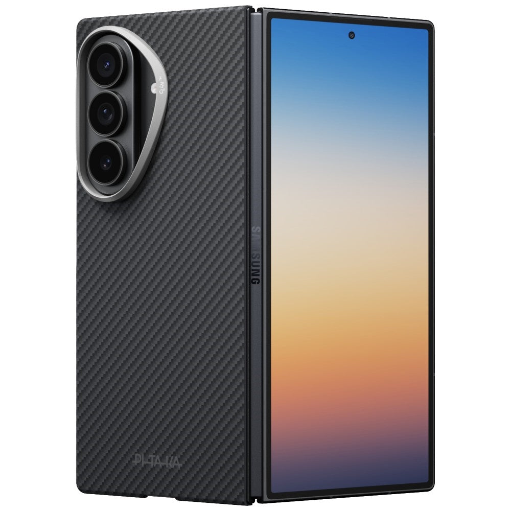 Aramid Handyhülle für Galaxy Z Fold8 Ultra, PITAKA Edge Case mit MagSafe, Grau