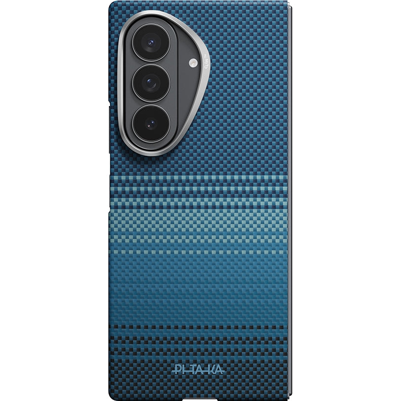 Aramid Handyhülle für Galaxy Z Fold8 Ultra, PITAKA Edge Case mit MagSafe, Blau
