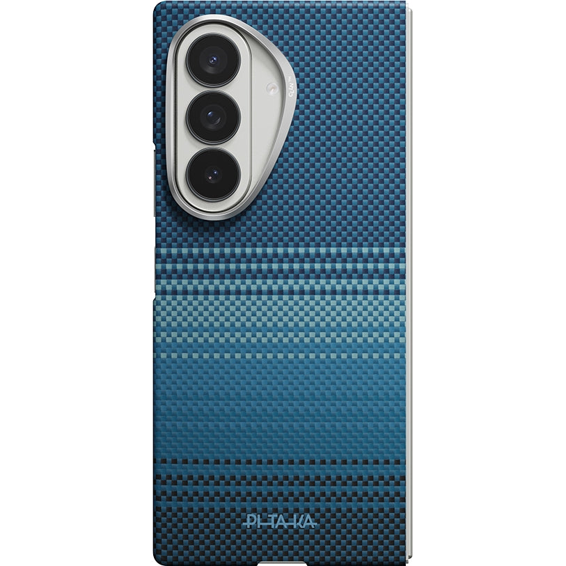 Aramid Handyhülle für Galaxy Z Fold8 Ultra, PITAKA Edge Case mit MagSafe, Blau