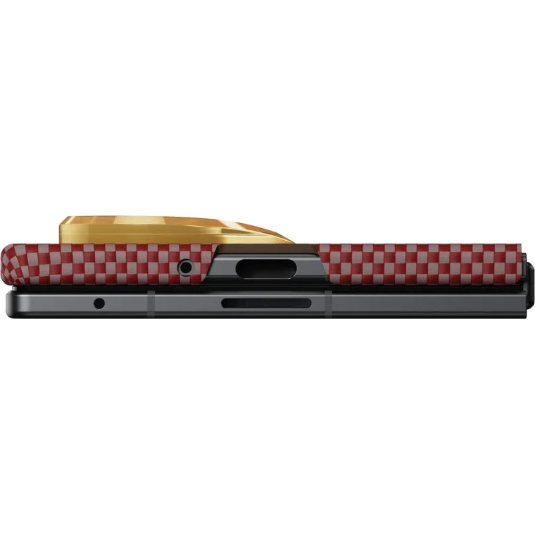 Aramid Handyhülle für Galaxy Z Fold8 Ultra, PITAKA Edge Case mit MagSafe, Orange