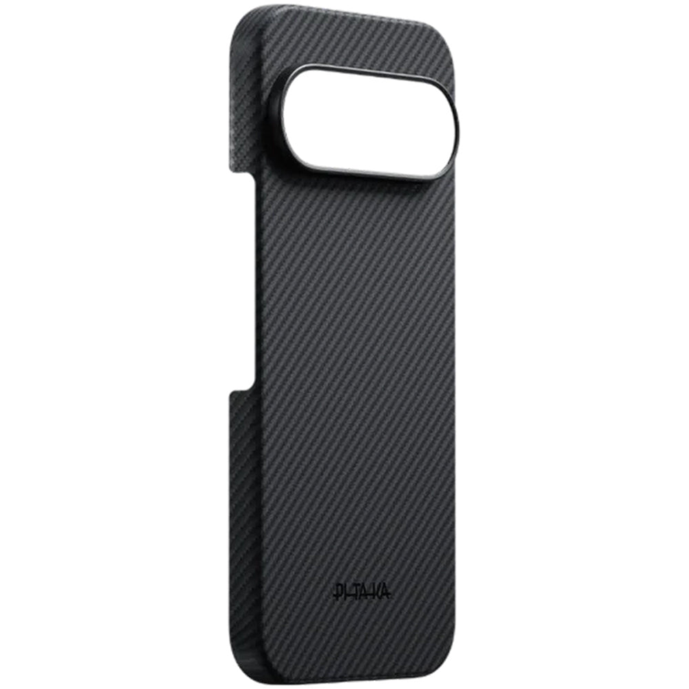 Aramid Handyhülle für Google Pixel 10, PITAKA Ultra-Slim Case mit MagSafe, Schwarz