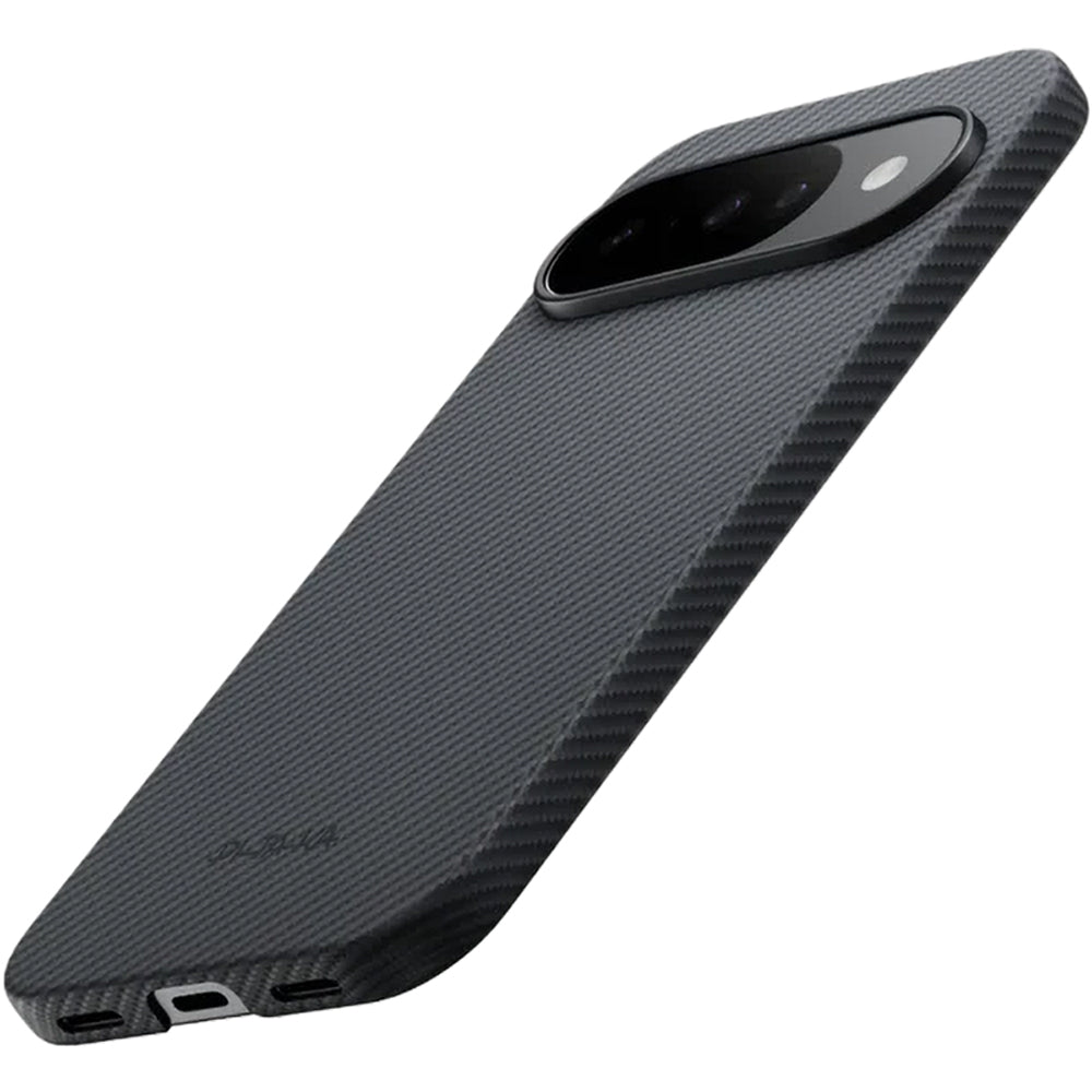 Aramid Handyhülle für Google Pixel 10, PITAKA Ultra-Slim Case mit MagSafe, Schwarz