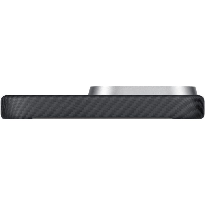 Aramid Handyhülle für iPhone 16 Pro Max, PITAKA Ultra-Slim Case PitaTap mit MagSafe, Schwarz