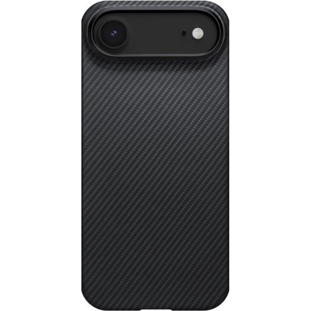 Aramid Handyhülle für iPhone Air, PITAKA Ultra-Slim Case mit MagSafe, Schwarz mit Kevlar