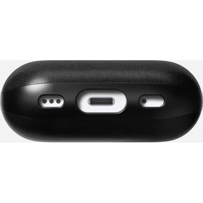 Schutzhülle Nomad Modern Leather Case für Apple AirPods Pro 2, Schwarz